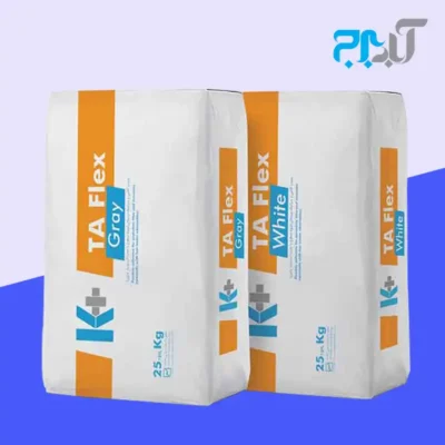 چسب کاشی پرسلان TA Flex Gray ( خاکستری ) کی پلاس