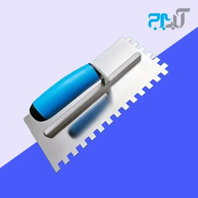 ماله مخصوص پرداخت اندود سیمانی ( ماله شانه ای ) استیل کی پلاس