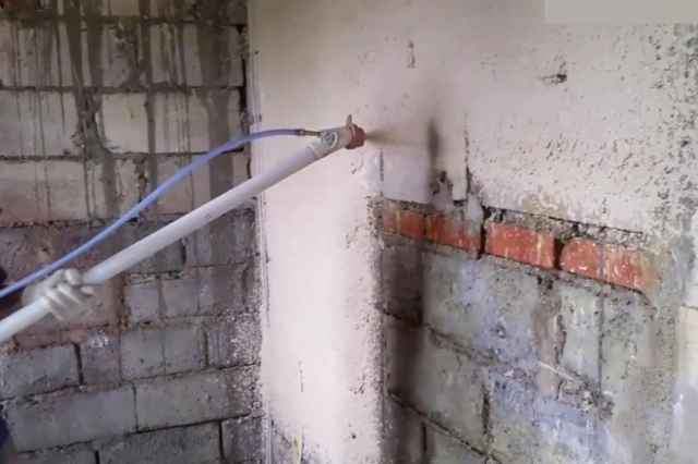 گچ پلیمری پاششی MP Base - آباد برج