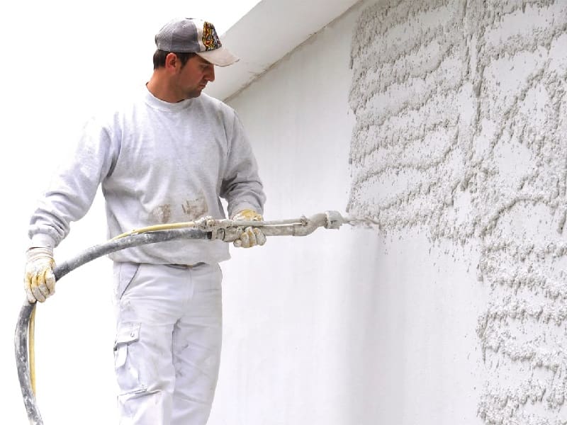 گچ پلیمری پاششی MP Base - آباد برج