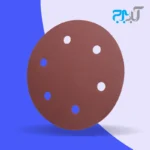 سنباده پشت کرکی 6 سوراخه مش 220وارداتی