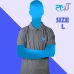 تیشرت یقه دار جودون اعلاء با چاپ +k سایز لارج (L)