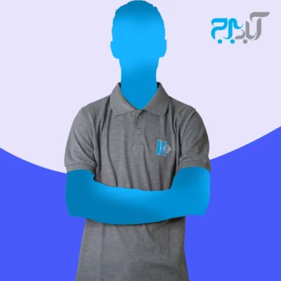 تیشرت یقه دار جودون با چاپ +k سایز دوایکس لارج (2XL) - Image 4