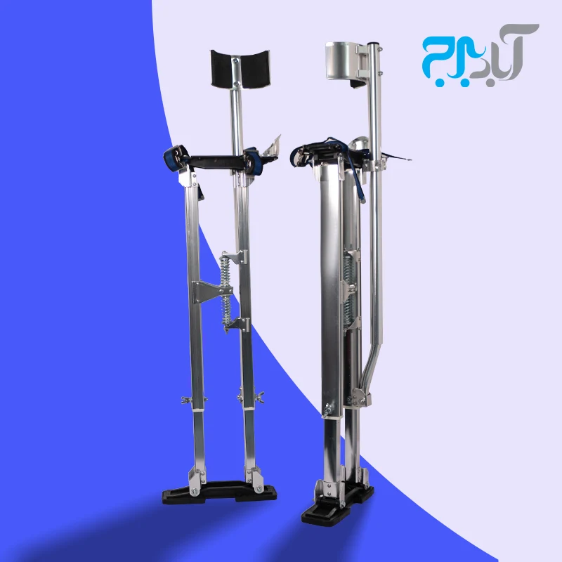 1 پاابزار تمام آلومینیومی ( پای افزایش ارتفاع ) 100 - 60 سانتی وارداتی