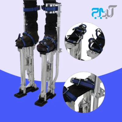 پاابزار تمام آلومینیومی (پای افزایش ارتفاع) 100 - 60 سانتی وارداتی - Image 2