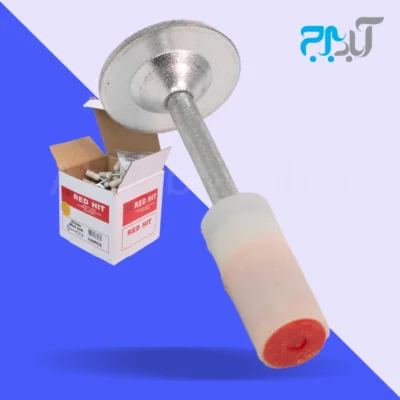 میخ و چاشنی سرخود ردهیت RED HIT سایز 27 میلی متر مخصوص تفنگ میخکوب عصایی (بسته 100عددی)
